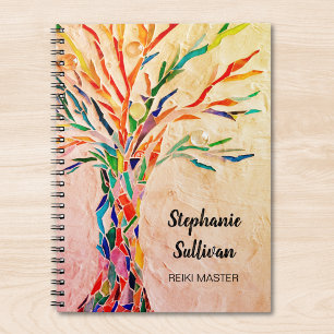 Rainbow Tree Reiki Master Notebook