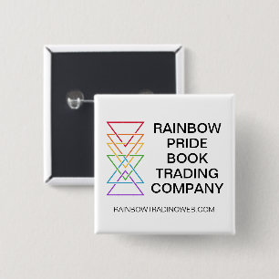 Rainbow Triangle Company Gay Pride Logo 15 Cm Square Badge