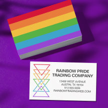 Rainbow Triangle Company Logo Pride Event