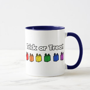 Rainbow Trick or Treat Mug