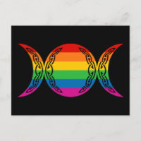Rainbow Triple Goddess Symbol