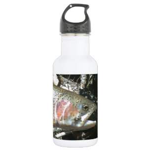 Rainbow trout 532 ml water bottle