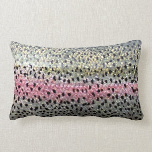 Rainbow Trout & Brown Trout Lumbar Cushion