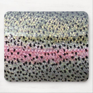 Rainbow Trout by PatternWear© Mouse Pad