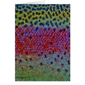 Rainbow Trout - Card