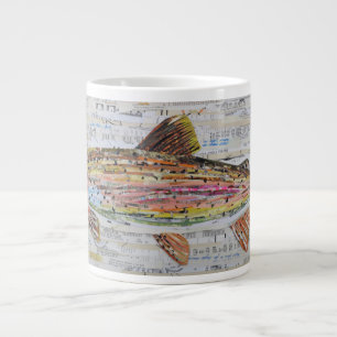Rainbow Trout Collage Coffee Mug by C.E. White