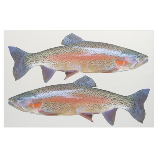 Rainbow Trout Fat Quarter Fabric (Fat Quarter)