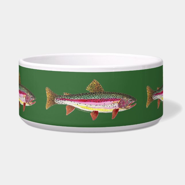 Rainbow Trout Fish (Front)