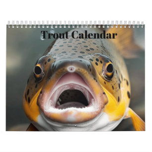 Rainbow Trout Fish 2024 Calendar