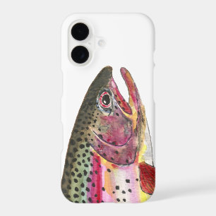Rainbow Trout Fish Art for Fly Fishing Lovers