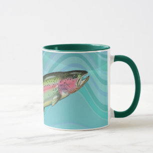 RAINBOW TROUT FISH by SHARON SHARPE Mug