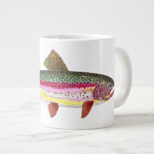 Rainbow Trout Fish Large Coffee Mug