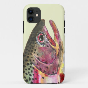 Rainbow Trout Fishing iPhone 11 Case