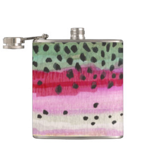 Rainbow Trout Flask