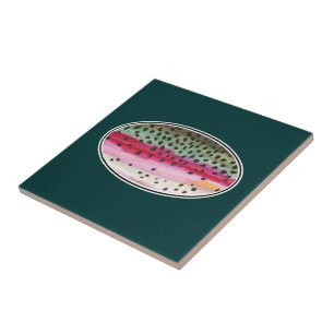 Rainbow Trout Fishing Tile