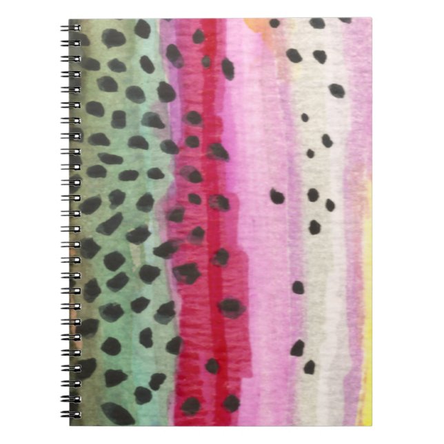Rainbow Trout Fly Fishing Log Notebook (Front)