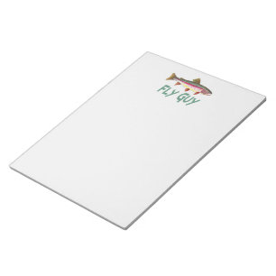 Rainbow Trout Fly FIshing Notepad
