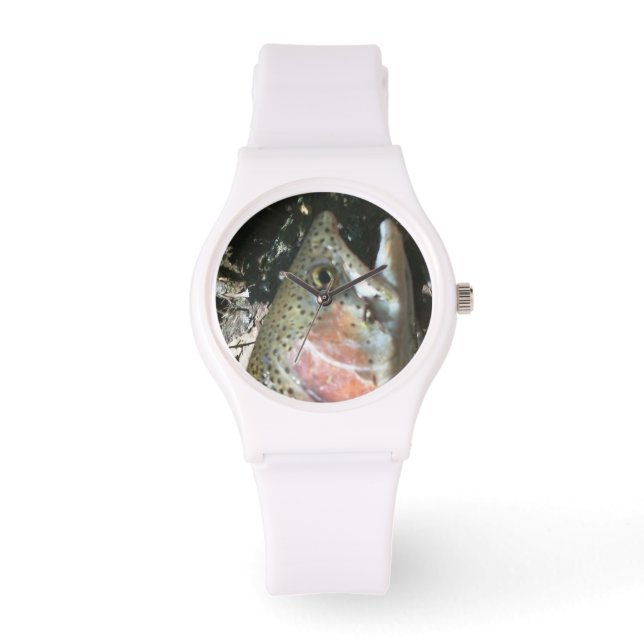 Rainbow trout,  fly fishing watch (Front)