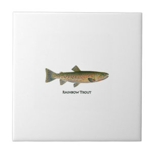 Rainbow Trout (freshwater) Ceramic Tile