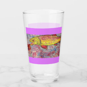 Rainbow Trout Glass
