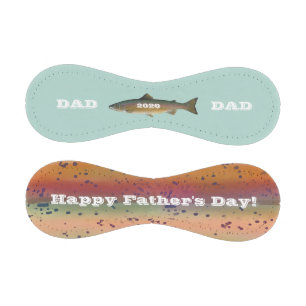 Rainbow Trout Happy Father's Day Fishing Dad 2020 Baseball