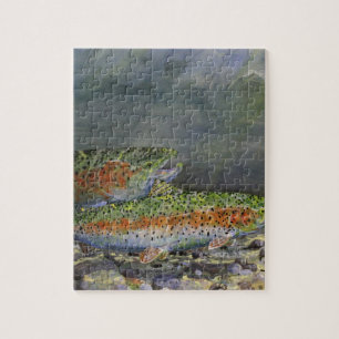 Rainbow trout jigsaw puzzle