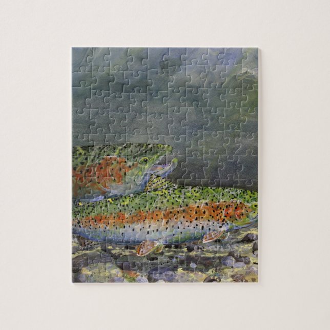 Rainbow trout jigsaw puzzle (Vertical)