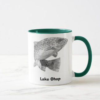 RAINBOW-TROUT, Lake Ohop, GoneFishin' Mug