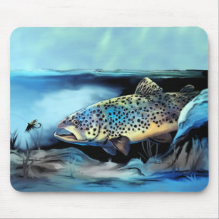Rainbow Trout Mouse Pad