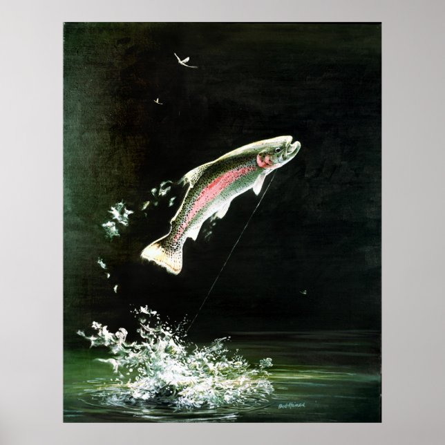 rainbow trout poster (Front)