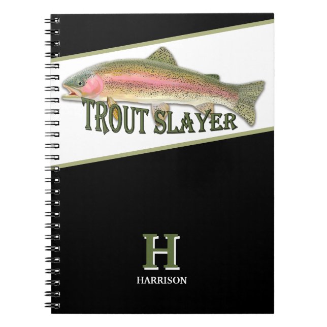 Rainbow Trout Slayer Notebook (Front)