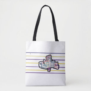Rainbow trout summer  tote bag