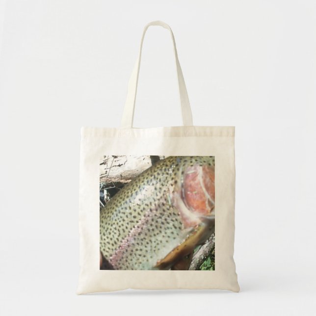 Rainbow trout tote bag (Front)