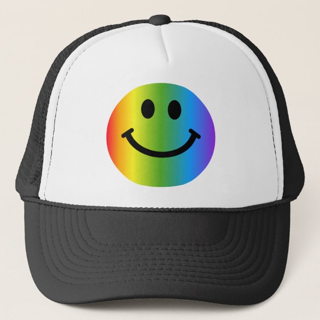 Rainbow Trucker Hat (Front)