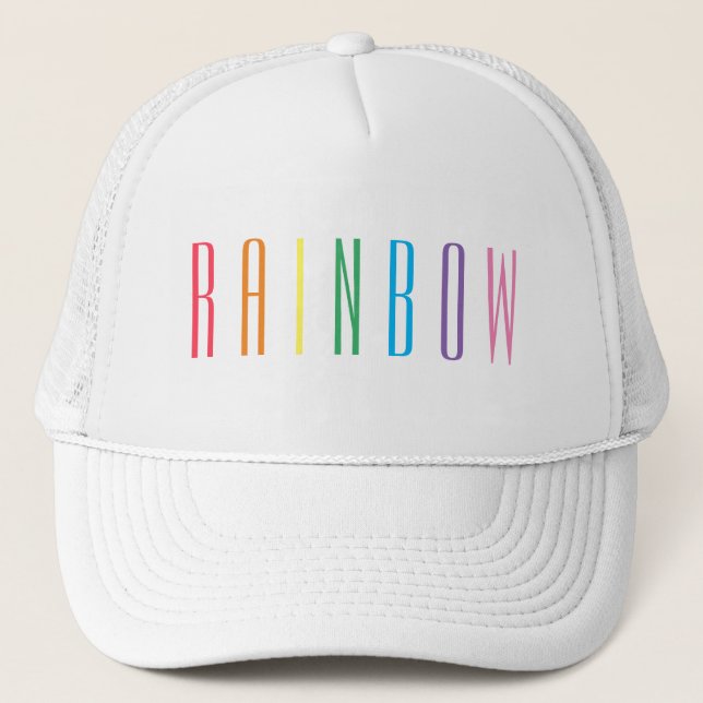 RAINBOW Trucker Hat (Front)