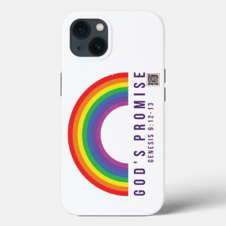 Rainbow Truth God's Promise iPhone case