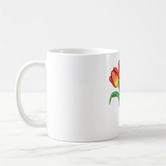 Rainbow Tulip Mug – Colorful Flower