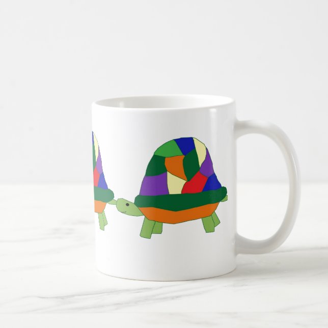 Rainbow Turtle mug (Right)
