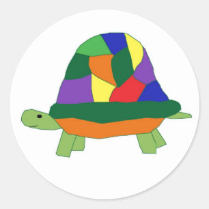 Rainbow Turtle stickers
