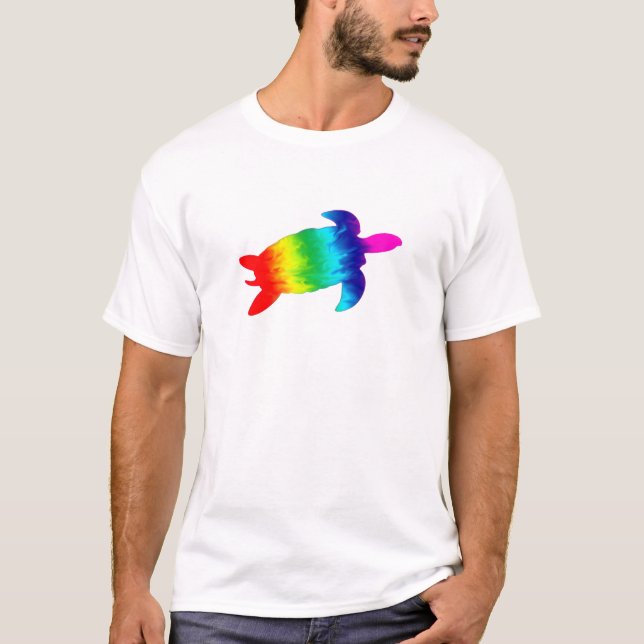 Rainbow Turtle T-Shirt (Front)
