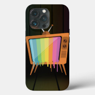 Rainbow TV  iPhone 13 Pro Case