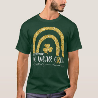 Rainbow Twinkle Childhood Cancer Awareness 2022 34 T-Shirt