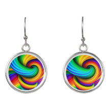 Rainbow Twisted Tornado Vortex - Optical Illusion