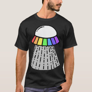 Rainbow Ufo T-Shirt