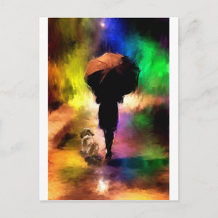 rainbow umbrella.jpg postcard
