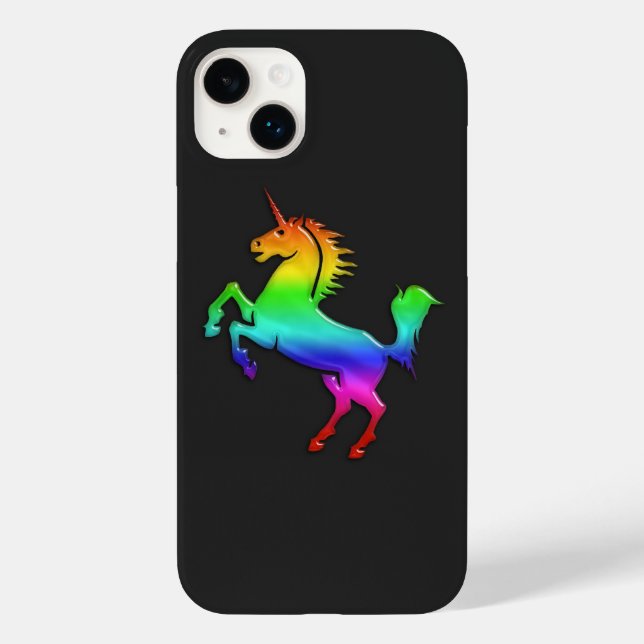 Rainbow Unicorn Case-Mate iPhone Case (Back)
