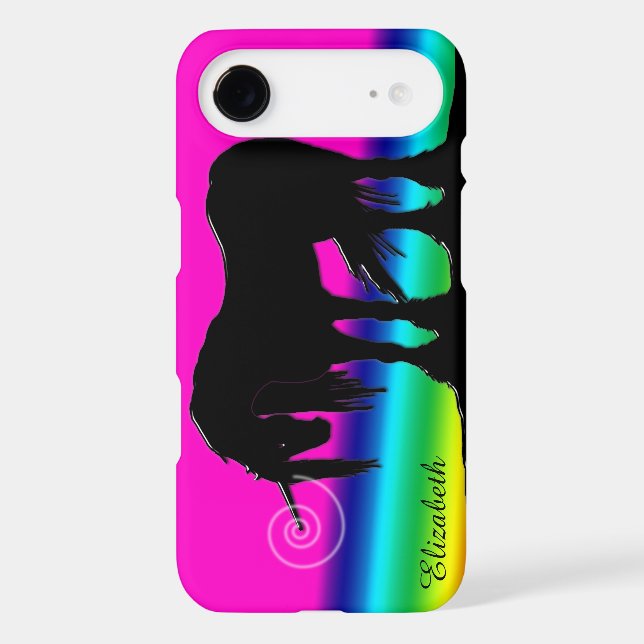 Rainbow Unicorn Case-Mate iPhone Case (Back)