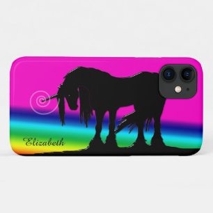 Rainbow Unicorn iPhone 11 Case