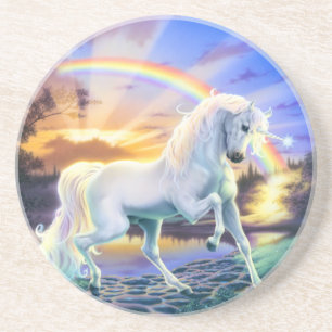 Rainbow Unicorn Coaster