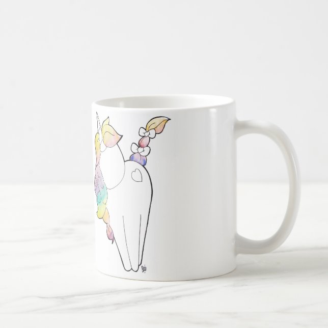 Rainbow Unicorn Coffee Mug (Right)